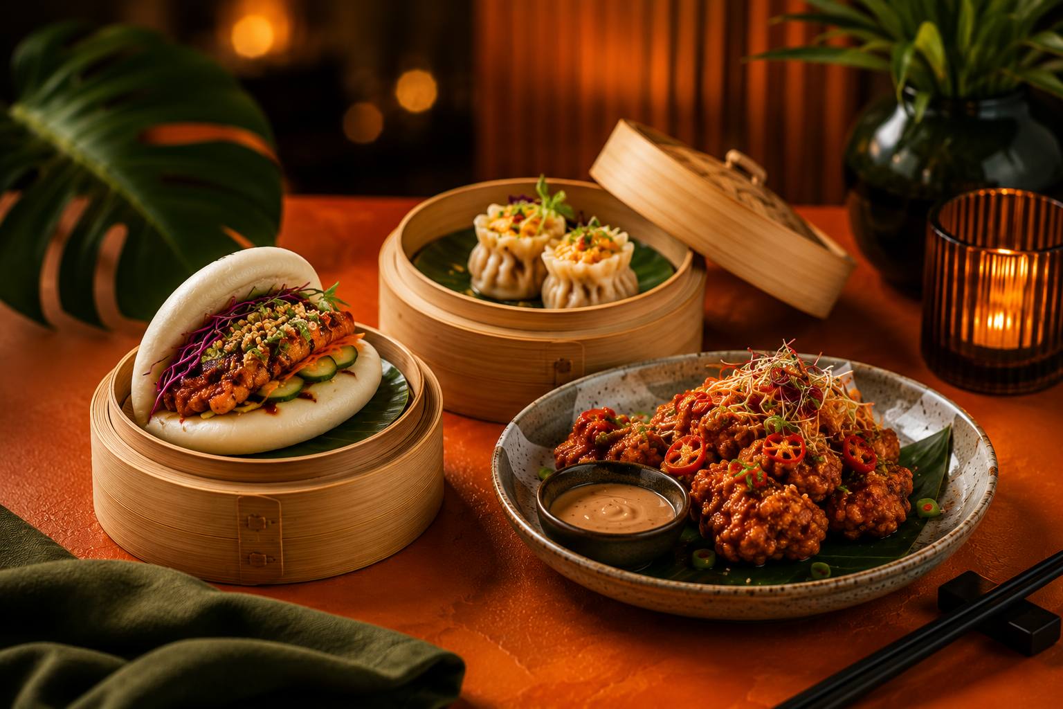 Bao buns, steamed dim sum and Korean fried chicken at Va Pho